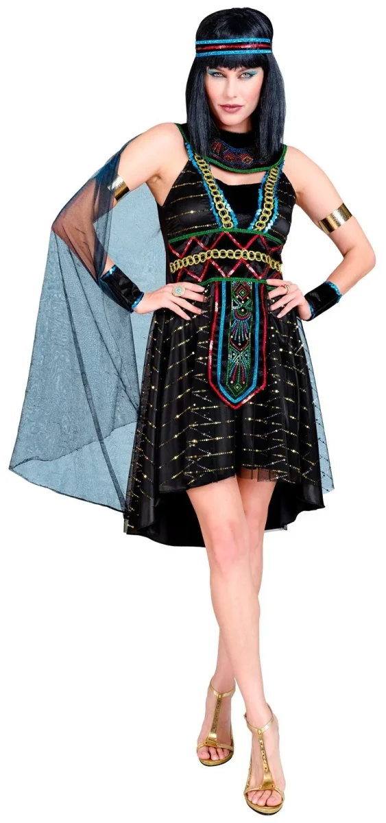 Disfraz de Faraona Egipcia Elegante para Mujer - Imagen 4