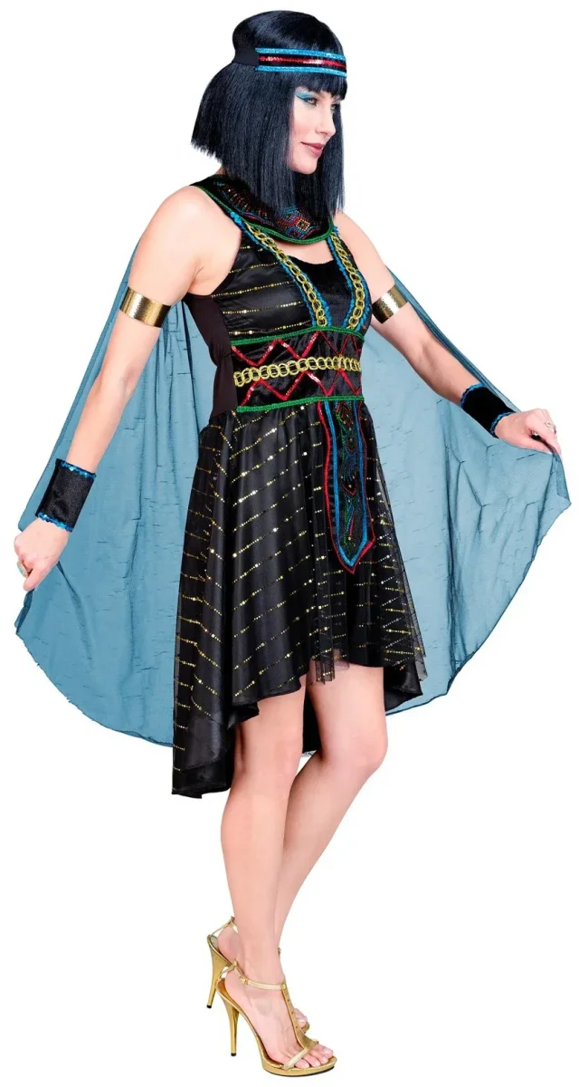 Disfraz de Faraona Egipcia Elegante para Mujer - Imagen 3