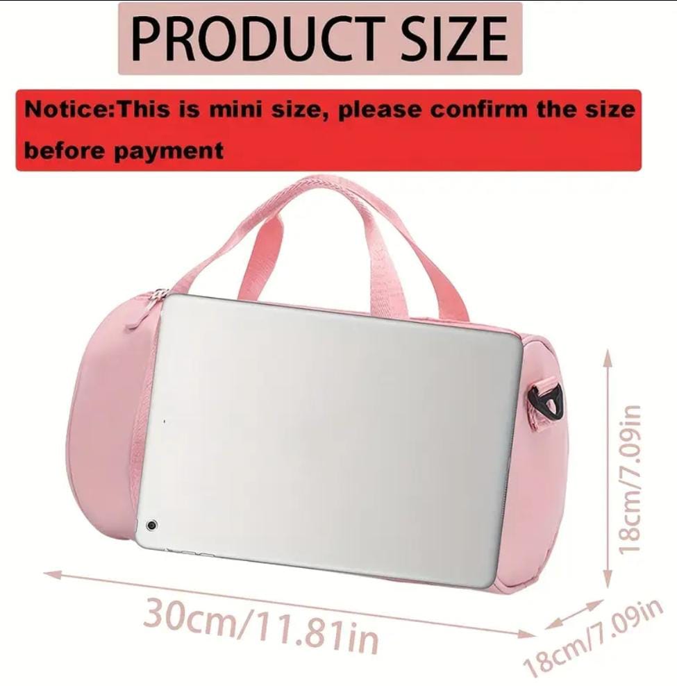 Bolso Maleta Deportiva GYM Pequeño – Rosa Ref. 9045 - Imagen 2