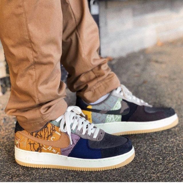 Tenis Zapatillas Importadas Nike Air Force 1 Low x Travis Scott – Ref. 7190 - Imagen 6